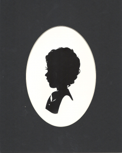 child silhouette papercut