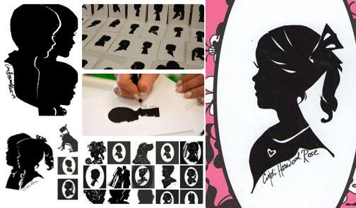 Valentine Silhouettes for Survivors